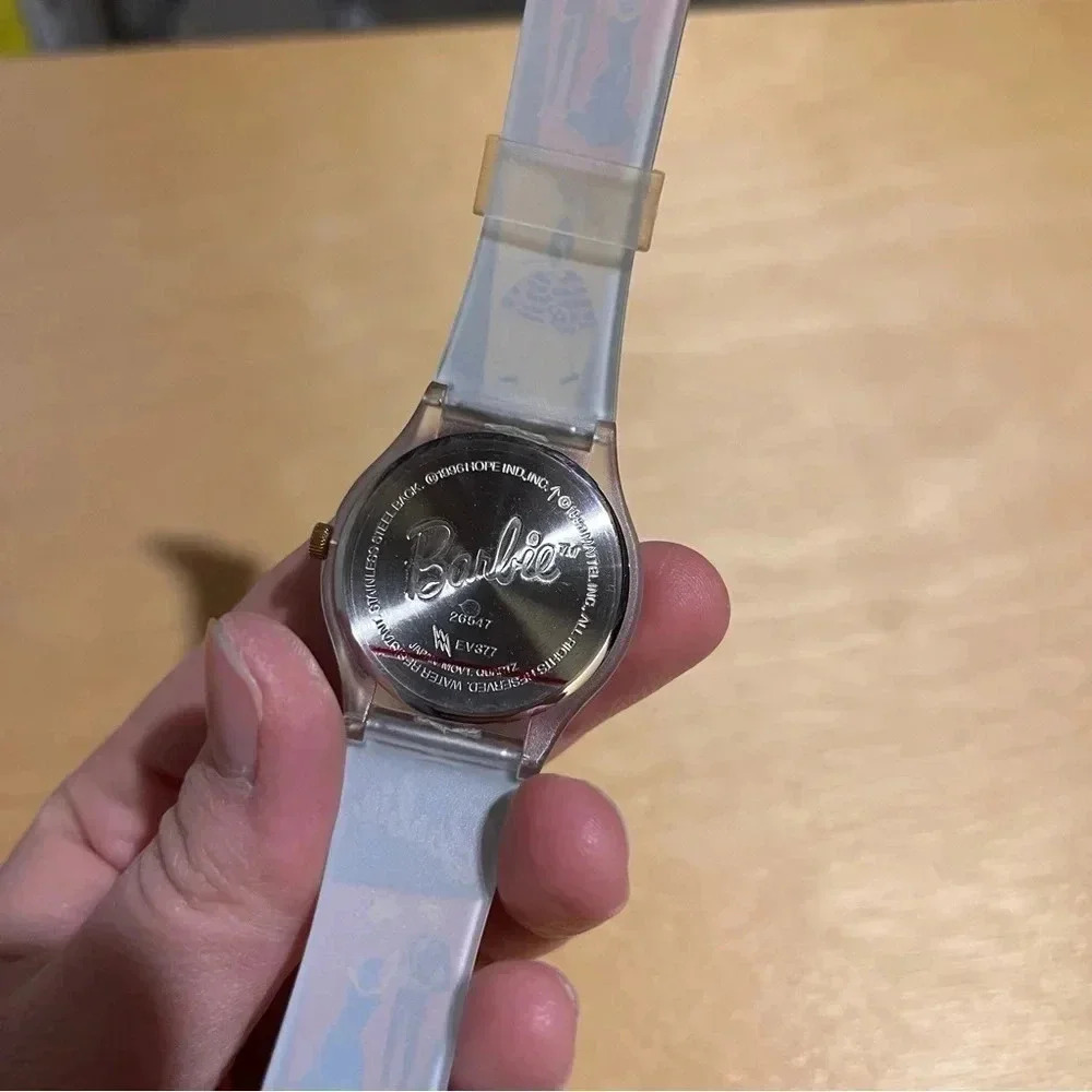 Vintage 90’s Barbie Watch 1996 Record Fashion Plastic Ken - Picture 7 of 10